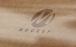 logo样机标志样机智能贴图