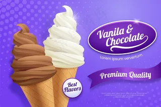 真实冰淇淋促销