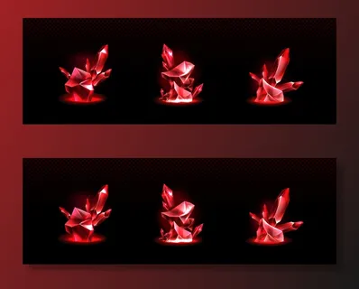 分离出闪亮的红色晶体