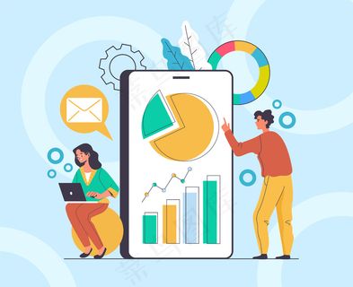 在线移动顾问财务顾问概念