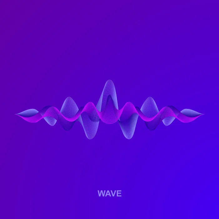 声波。文盲eps,ai矢量模版下载