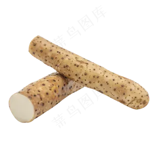 两根食材山药