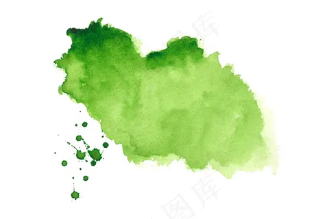 抽象绿色水彩泼墨污渍纹理背景设计 抽象绿色水彩泼墨污渍纹理背景设计
