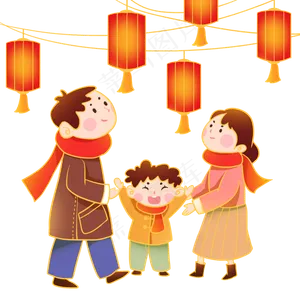 新年逛庙会