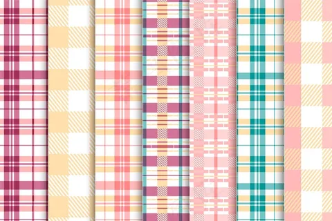 粉彩方格图案系列