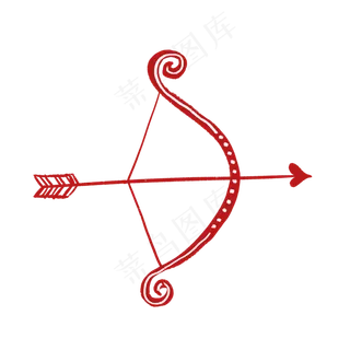 丘比特弓箭PNG免抠素材 丘比特弓箭PNG免抠素材