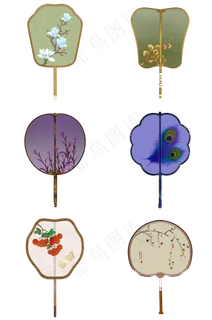 古风扇子团扇合集