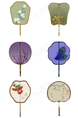 古风扇子团扇合集
