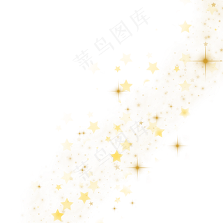 金星金粉流光发光,免抠元素