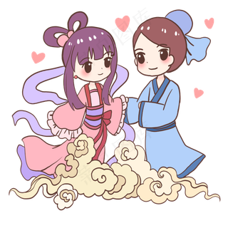 七夕的牛郎织女