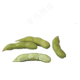 绿色的荷兰豆免抠图