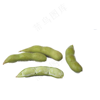 绿色的荷兰豆免抠图