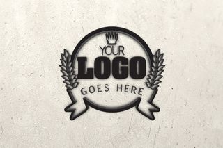 logo样机标志样机智能贴图