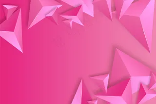 粉红色三角形背景