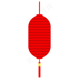 中秋节椭圆灯笼