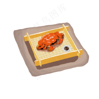 大闸蟹中秋大闸蟹大闸蟹食物元素