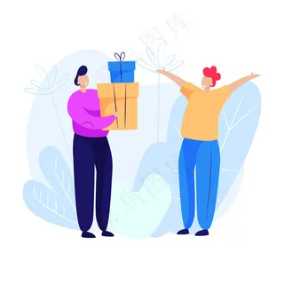 男人送礼物给男人