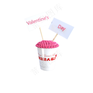 七夕情人节温馨浪漫爱心玫瑰花