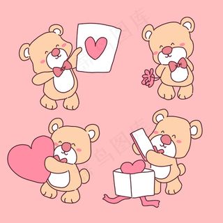 《恋爱中的熊》插图集