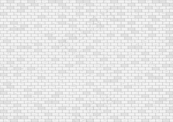 白砖墙背景矢量图
