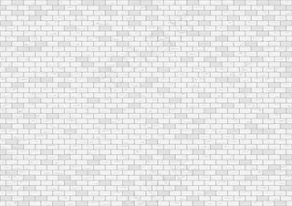 白砖墙背景矢量图