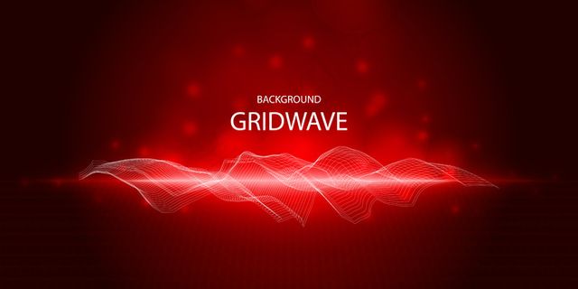 具有线波梯度的抽象背景