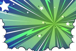 平面漫画风格壁纸