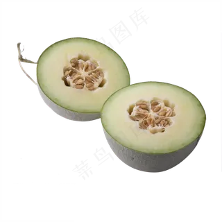 哈密瓜水果实拍