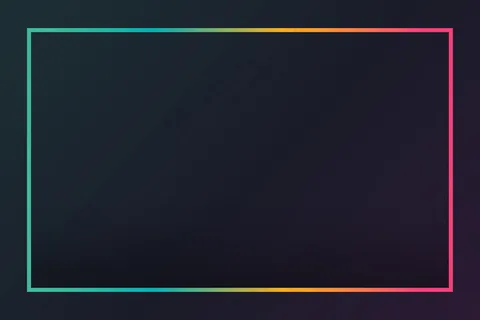 渐变边框黑色背景