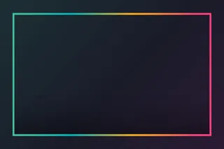 渐变边框黑色背景