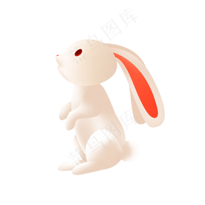 中秋白兔(2000X2000(DPI:300))psd模版下载