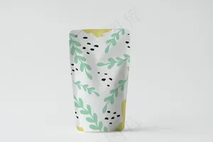 彩色产品包装袋模型样机