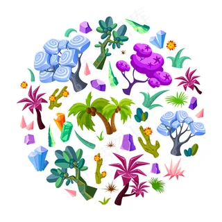 游戏设计自然元素集