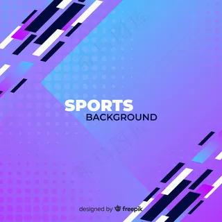 冷色形状的抽象运动背景