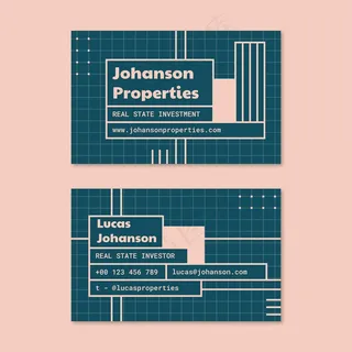 现代格力投资者房地产名片