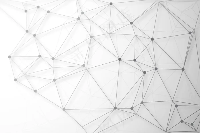 数字技术多边形连接概念背景eps,ai矢量模版下载