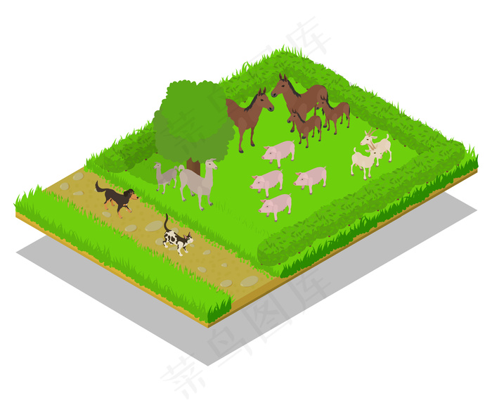 家畜概念场景