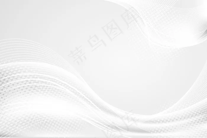 奢华白色波浪背景eps,ai矢量模版下载
