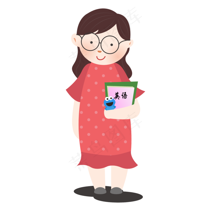 教师节商用元素英语老师