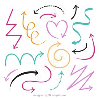 彩色箭头系列标志