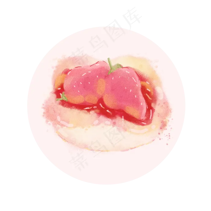 七夕情人节甜点蛋糕可商用元素(2000X2000(DPI:300))psd模版下载