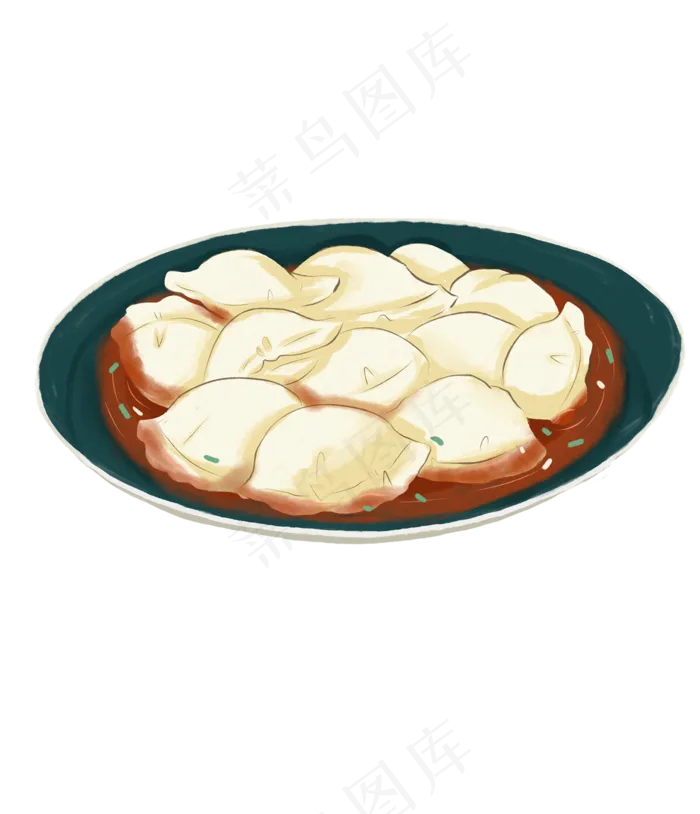 立冬冬至饺子美食(2000X2327(DPI:300))psd模版下载