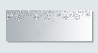 浪漫七夕立体雪花矢量素材