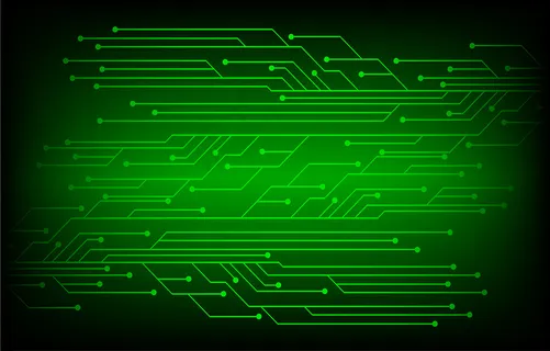 网络电路未来技术概念背景