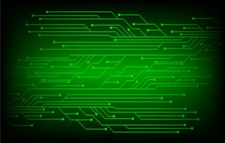 网络电路未来技术概念背景