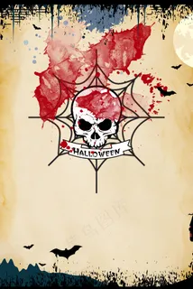 万圣节恐怖血腥设计