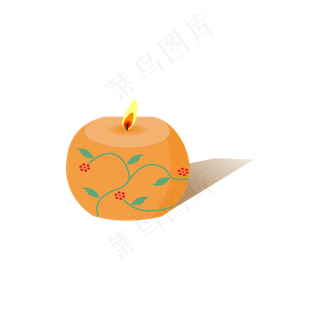 教师节卡通蜡烛元素可商用元素