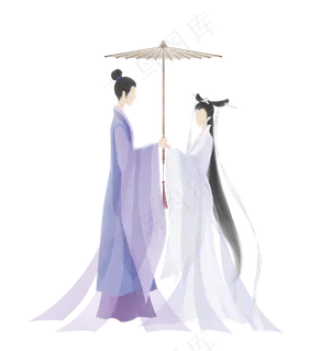 国潮七夕新白娘子许仙