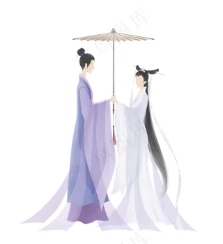 国潮七夕新白娘子许仙