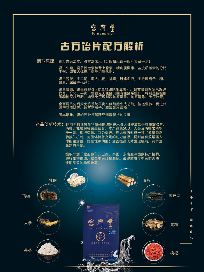 男性补肾配方解析psd模版下载